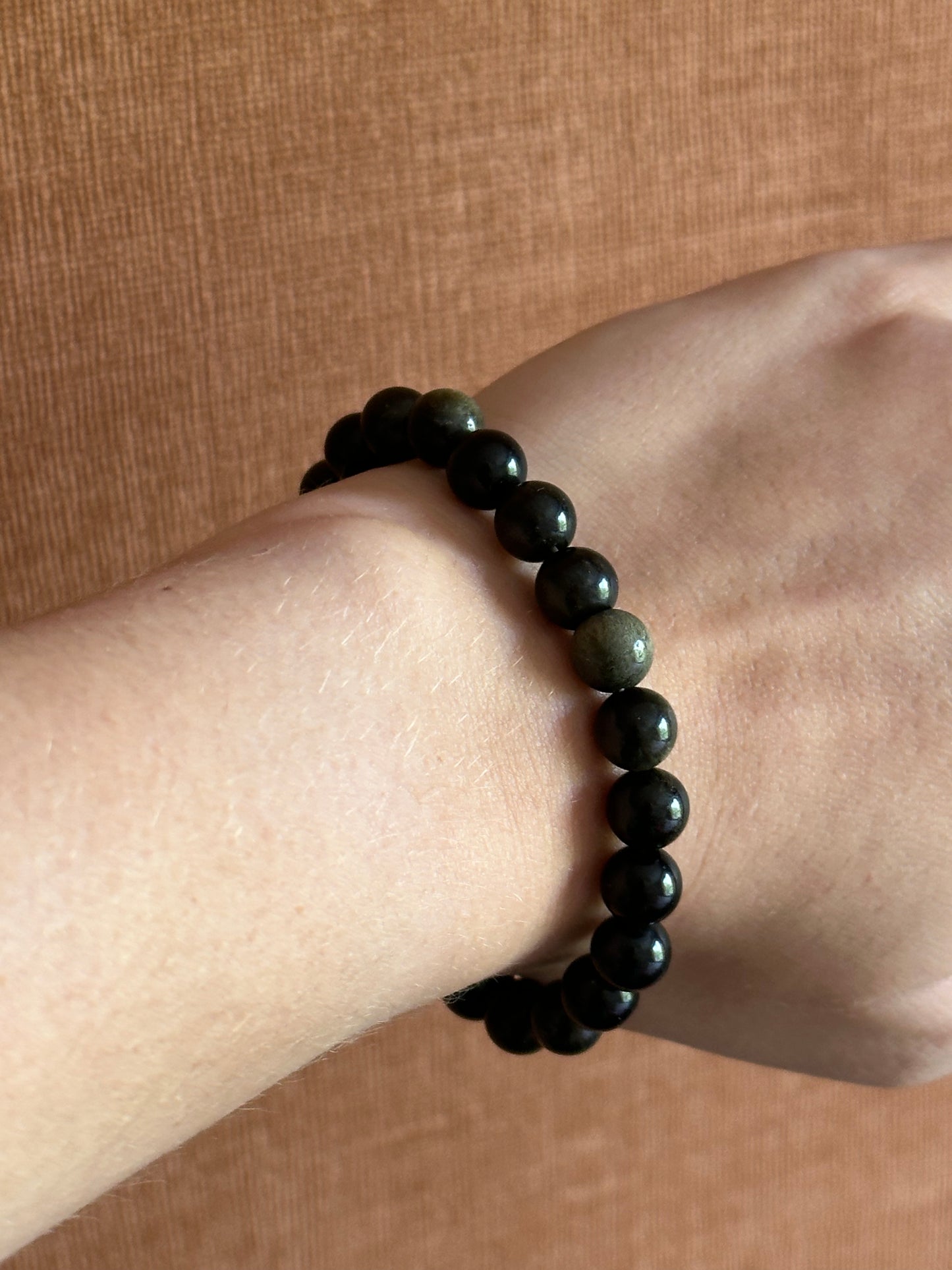 RaVa Home gouden obsidiaan armband
