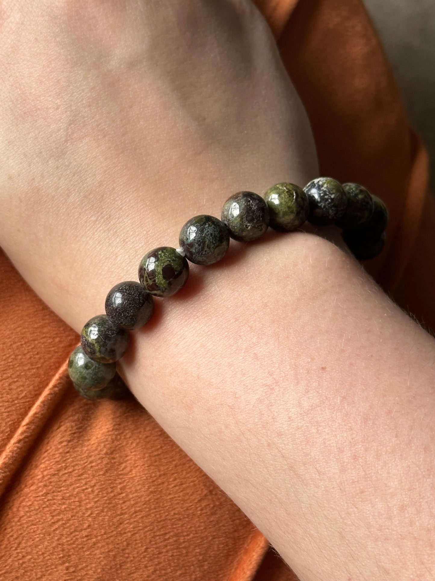 Drakenbloed Jaspis Armband