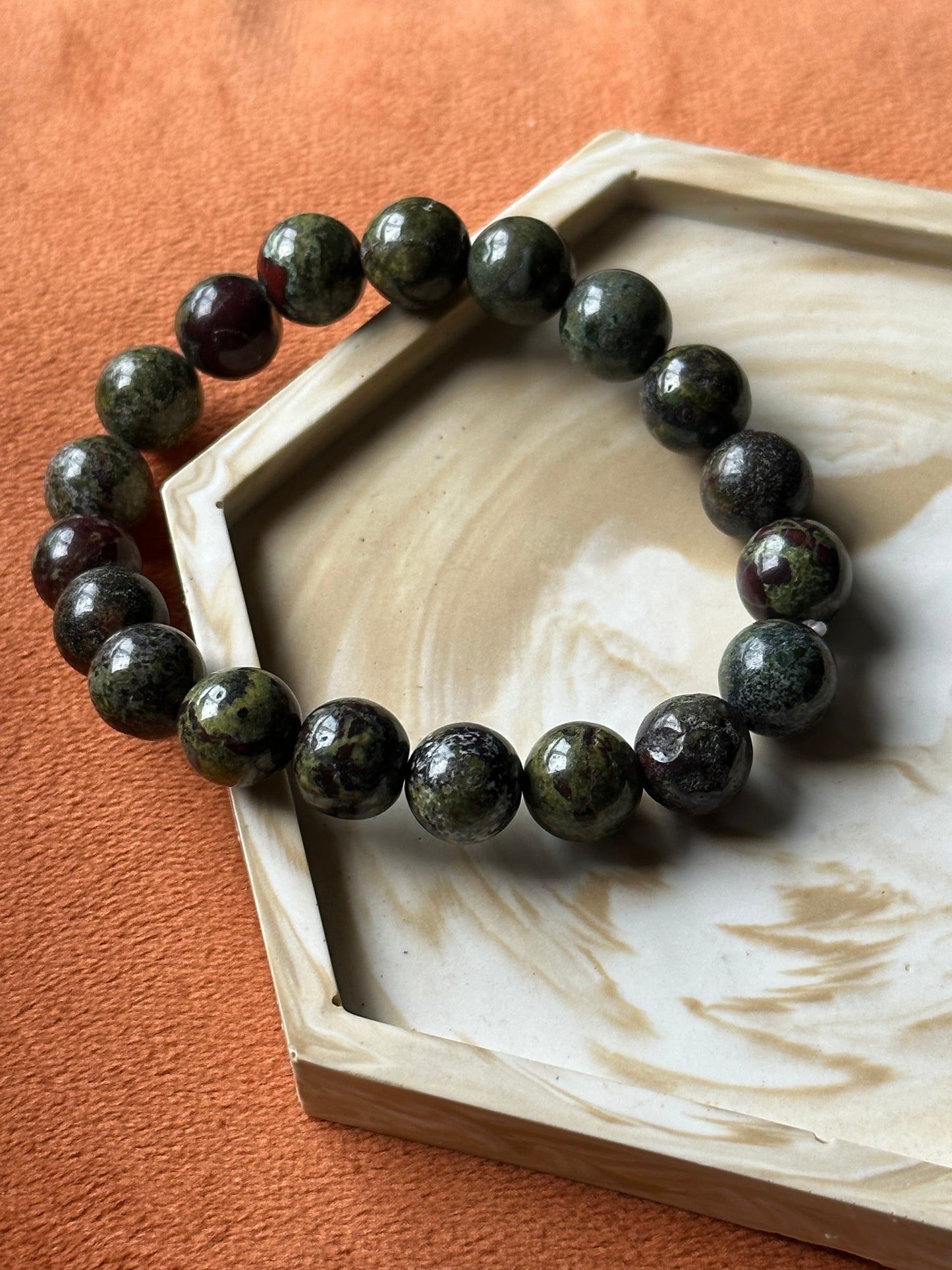 Drakenbloed Jaspis Armband