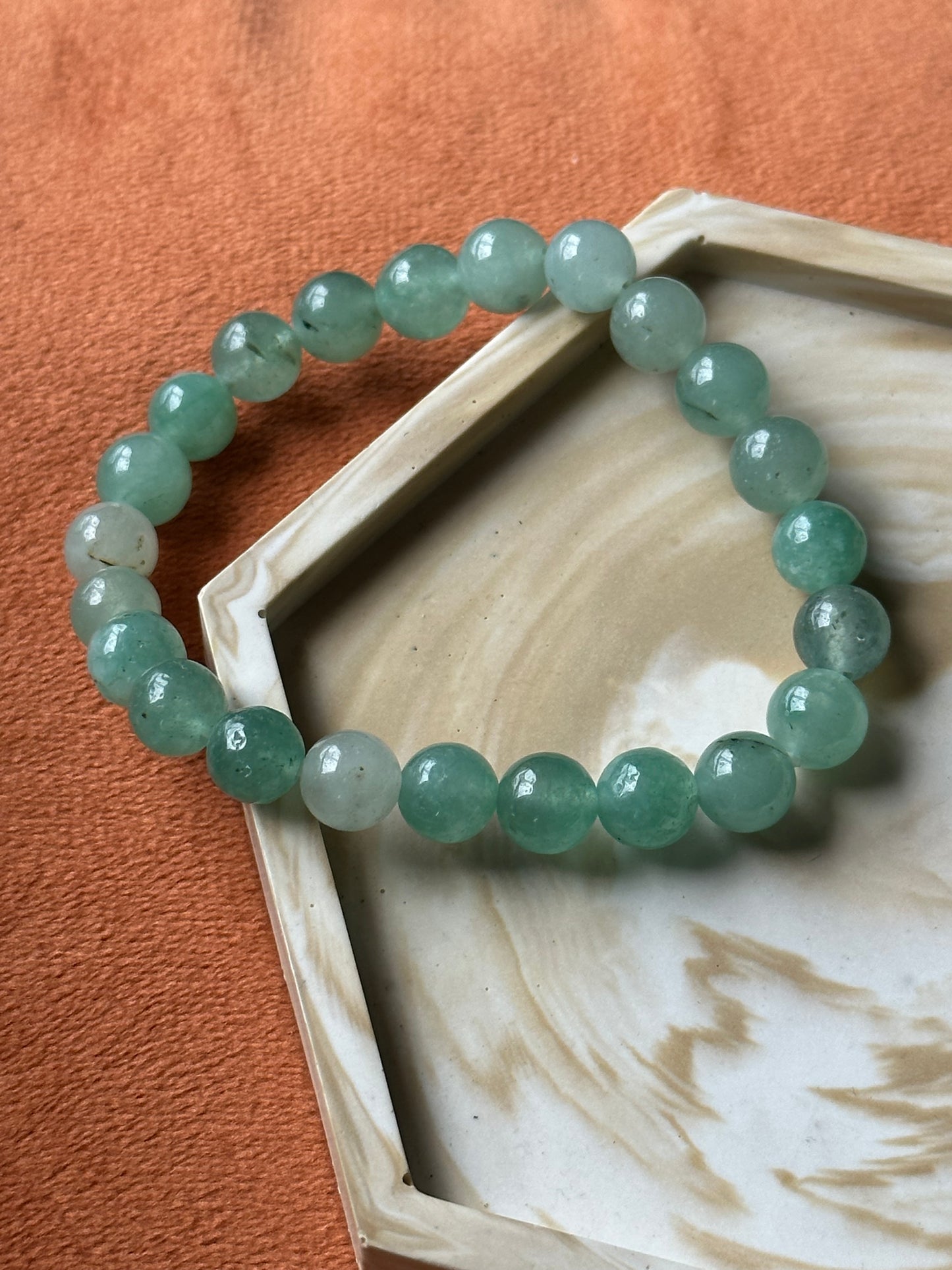 Groene aventurijn armband