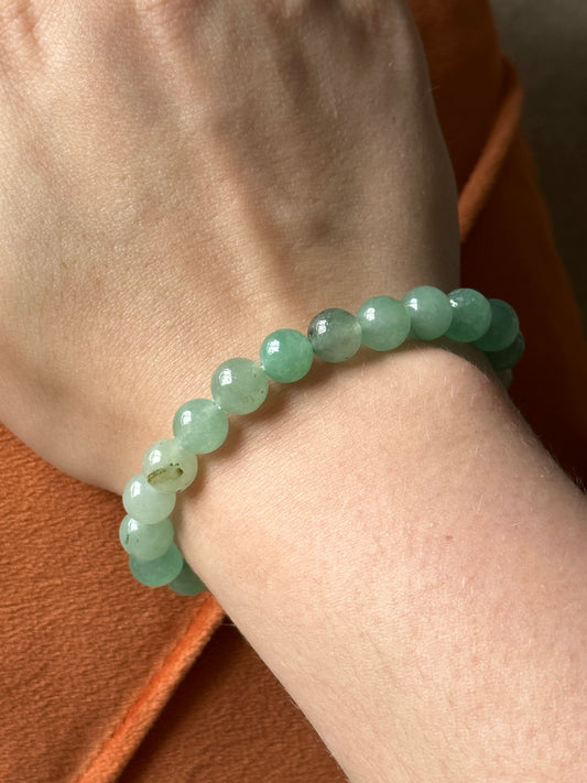 Groene aventurijn armband