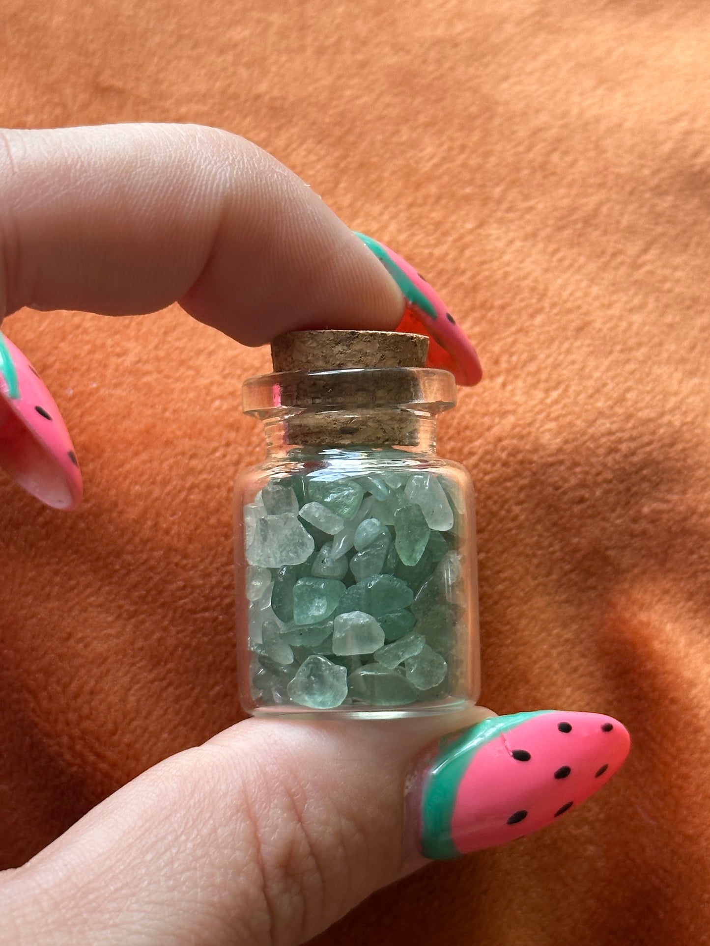 Flesje vol geluk Groene Aventurijn