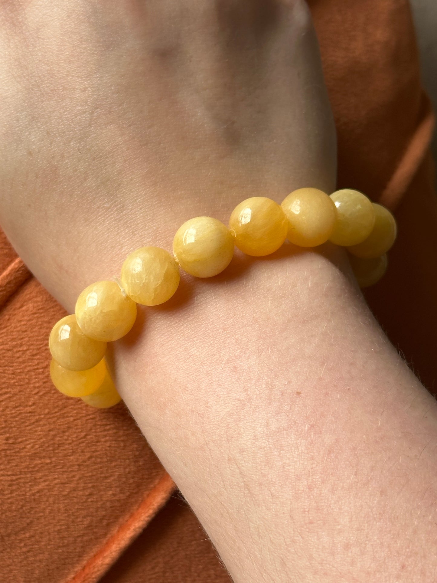 Gele Jade Armband
