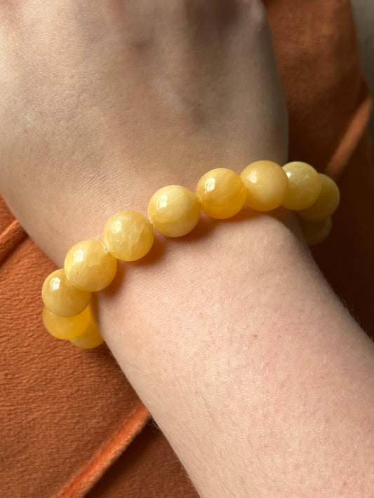 Gele Jade Armband