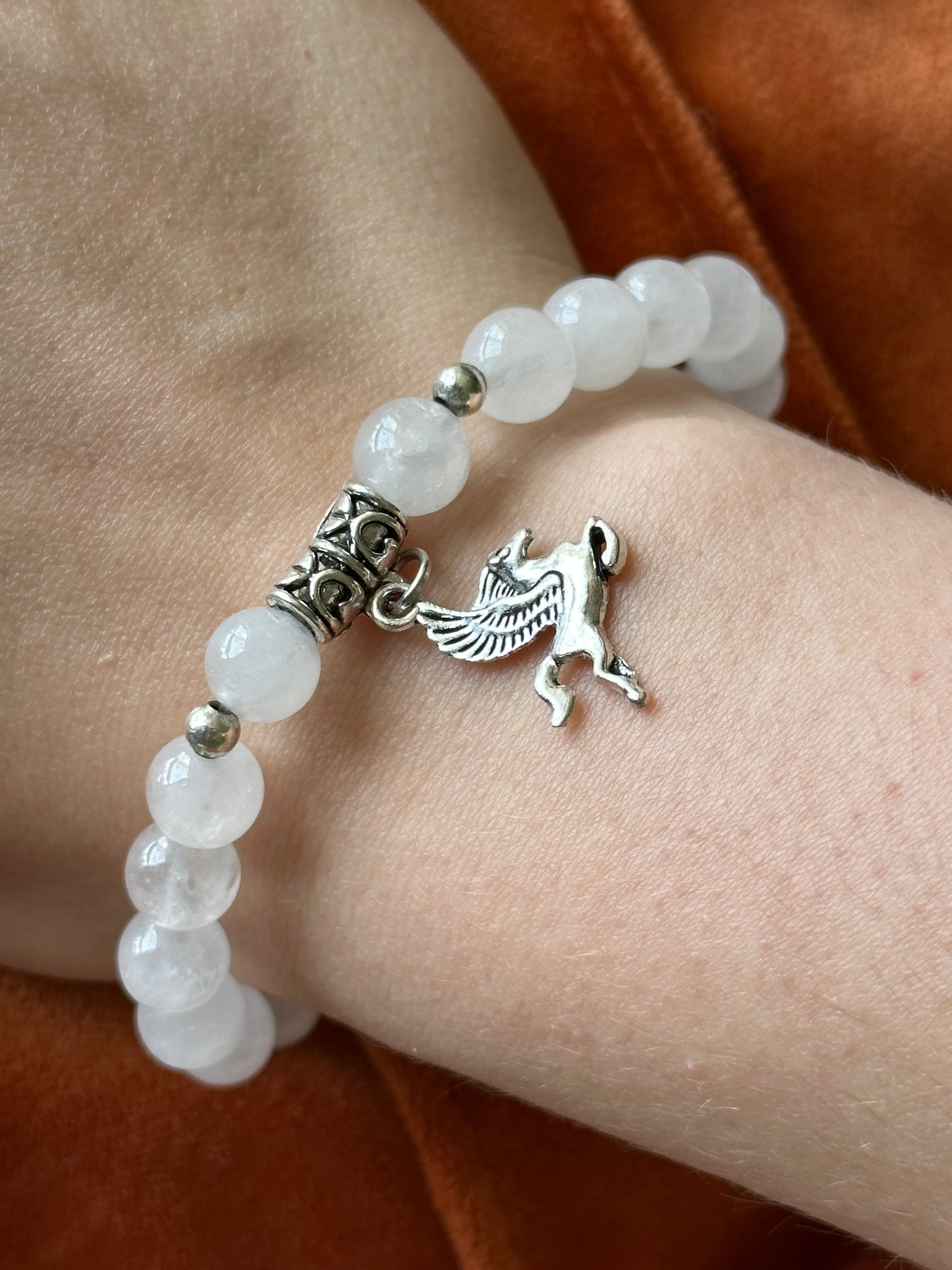Bergkristal armband