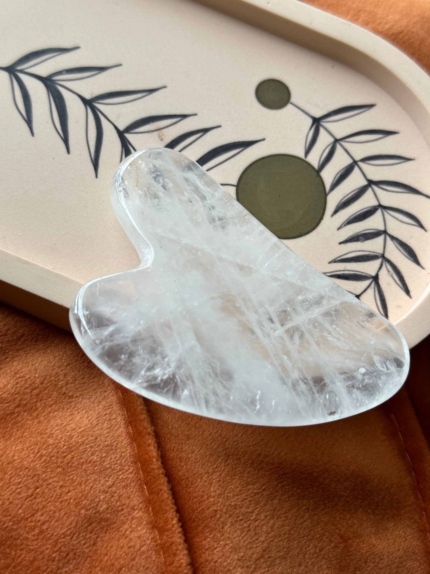 Bergkristal Gua Sha