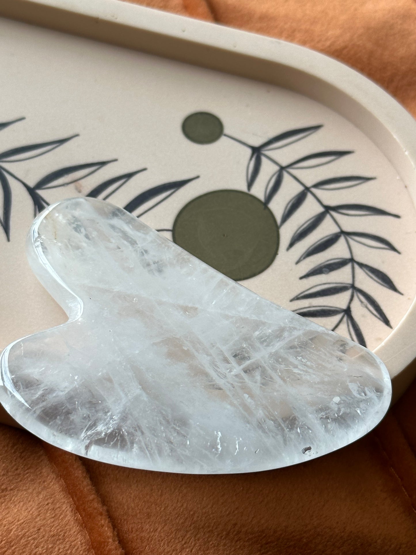 Bergkristal Gua Sha