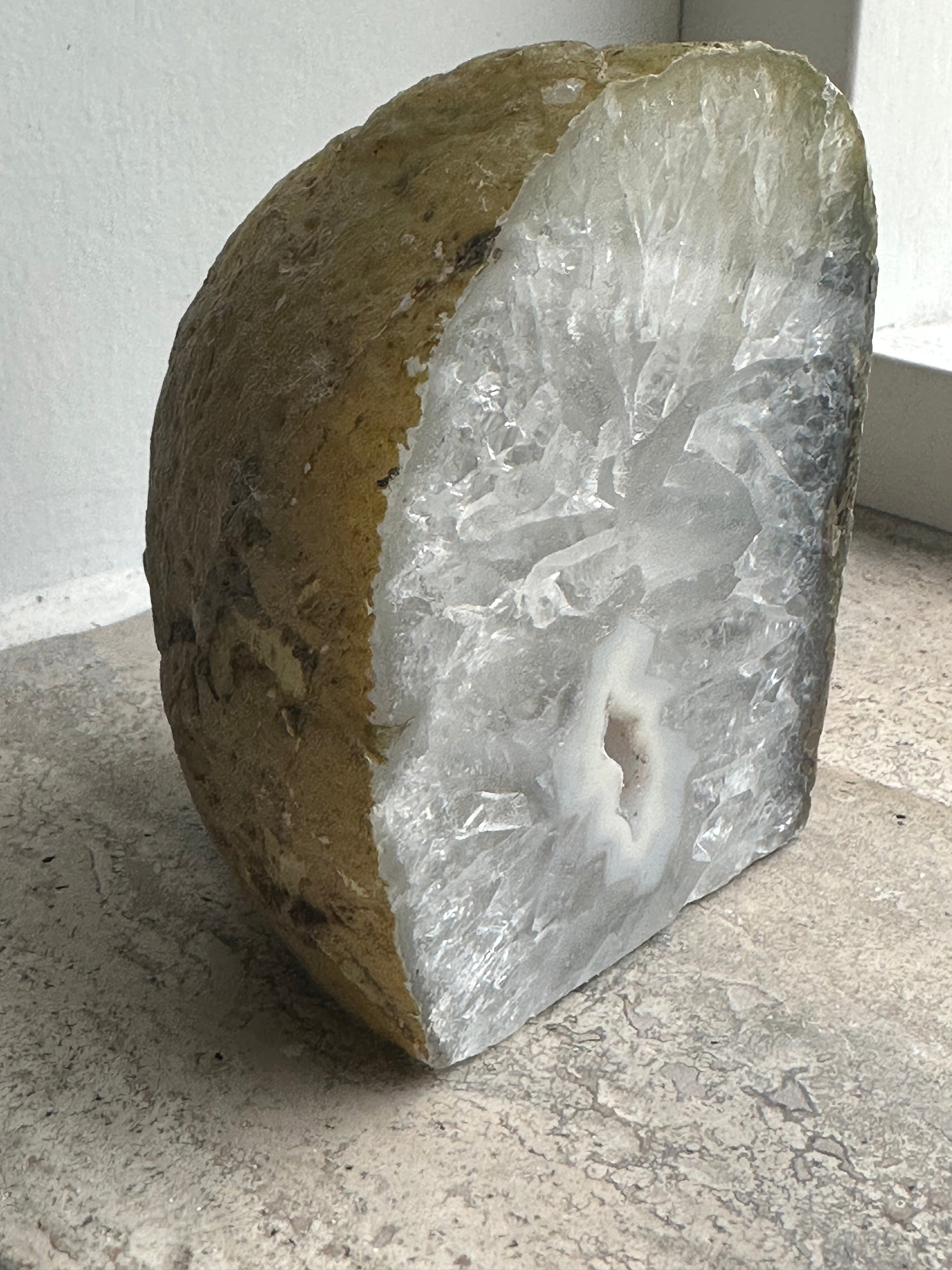 RaVa Home waxinelichthouder agaat geode