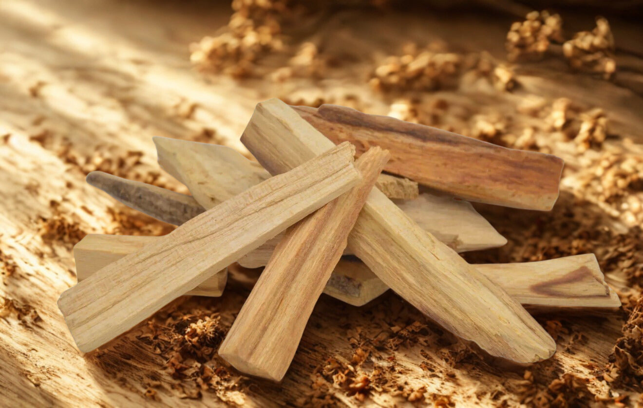 Heilig hout Palo Santo voor meditatie en positieve energie