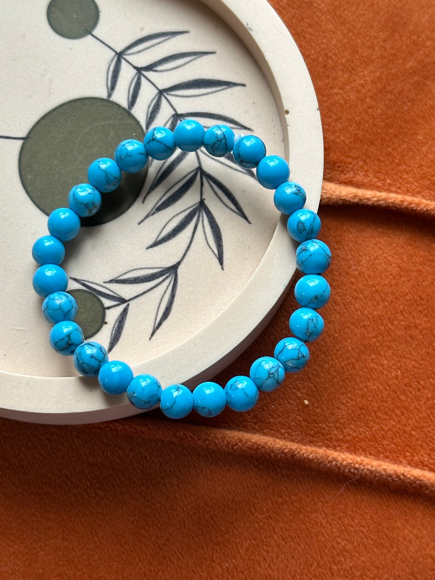 Armband Blauwe Howliet (Kindermaat)