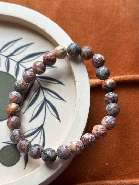Armband Luipaard Jaspis (Kindermaat)