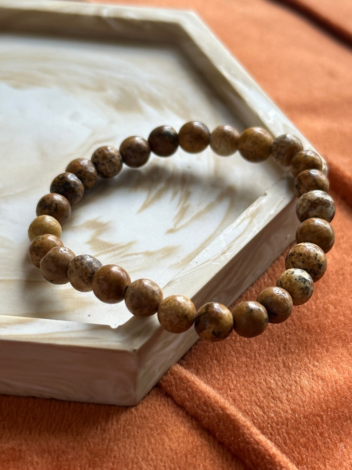 Armband Picture Jaspis (Kindermaat)