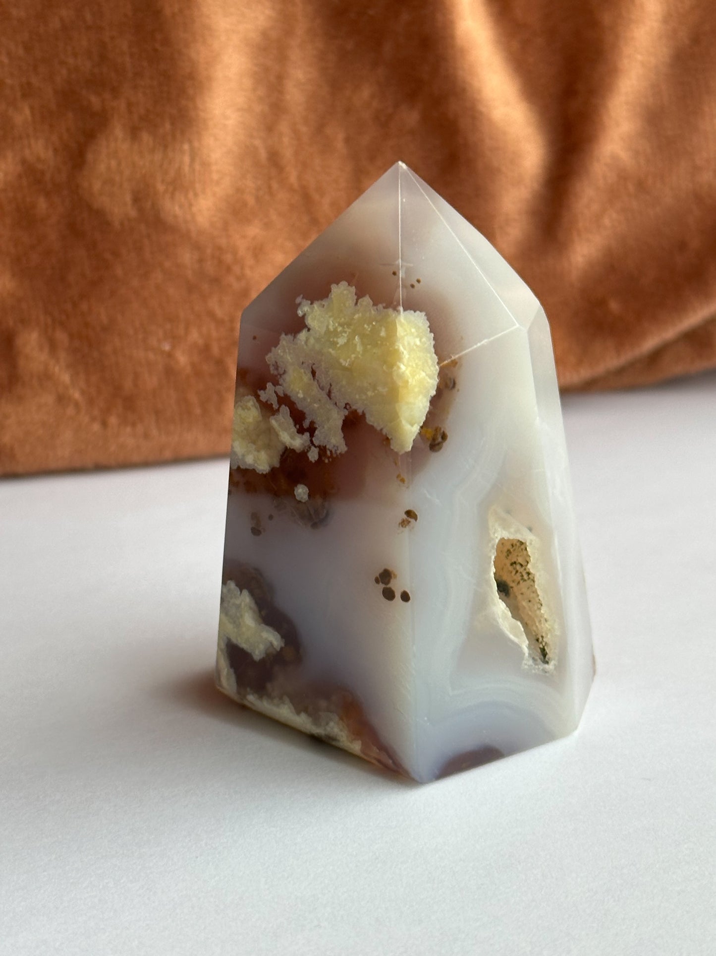 Druzy Agaat toren Nr. 2
