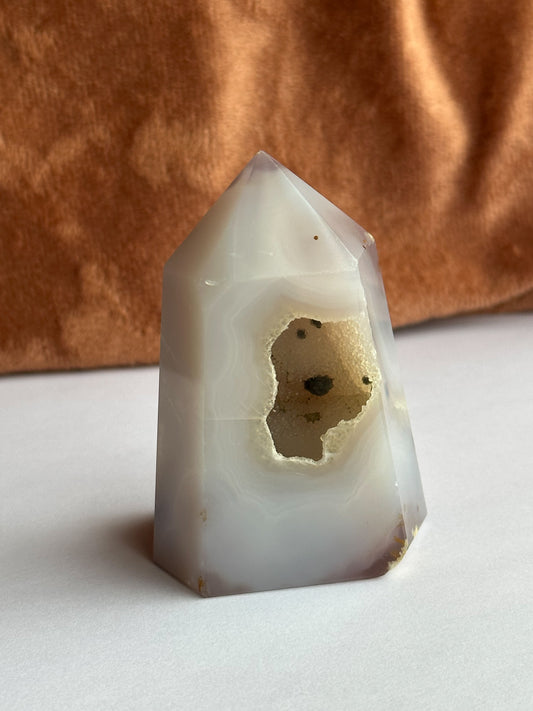 Druzy Agaat toren Nr. 2