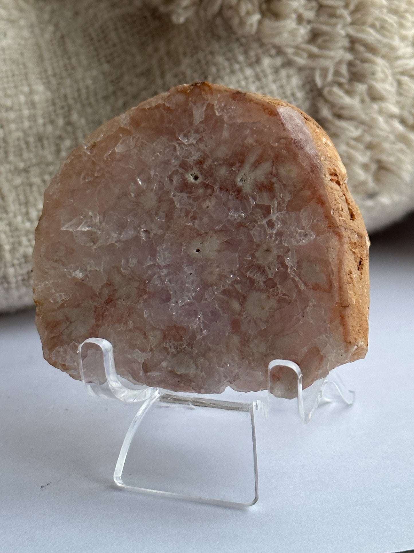 Roze Amethist slab Nr. 1