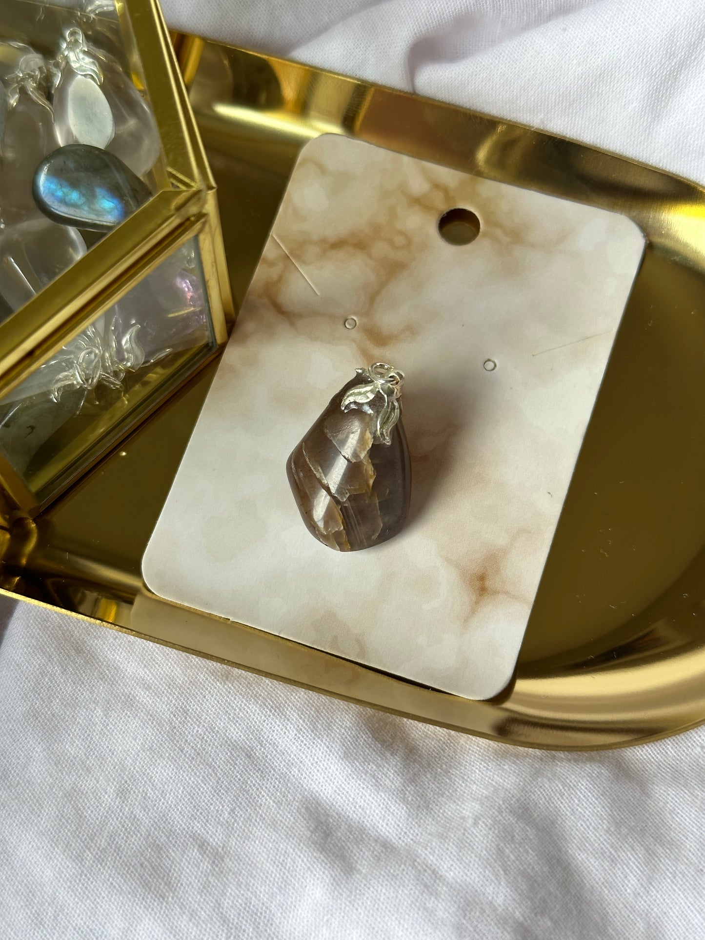 RaVa Home edelsteenhanger maansteen