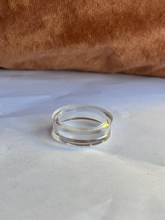 Bolhouder transparante ring