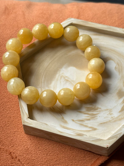 Gele Jade Armband