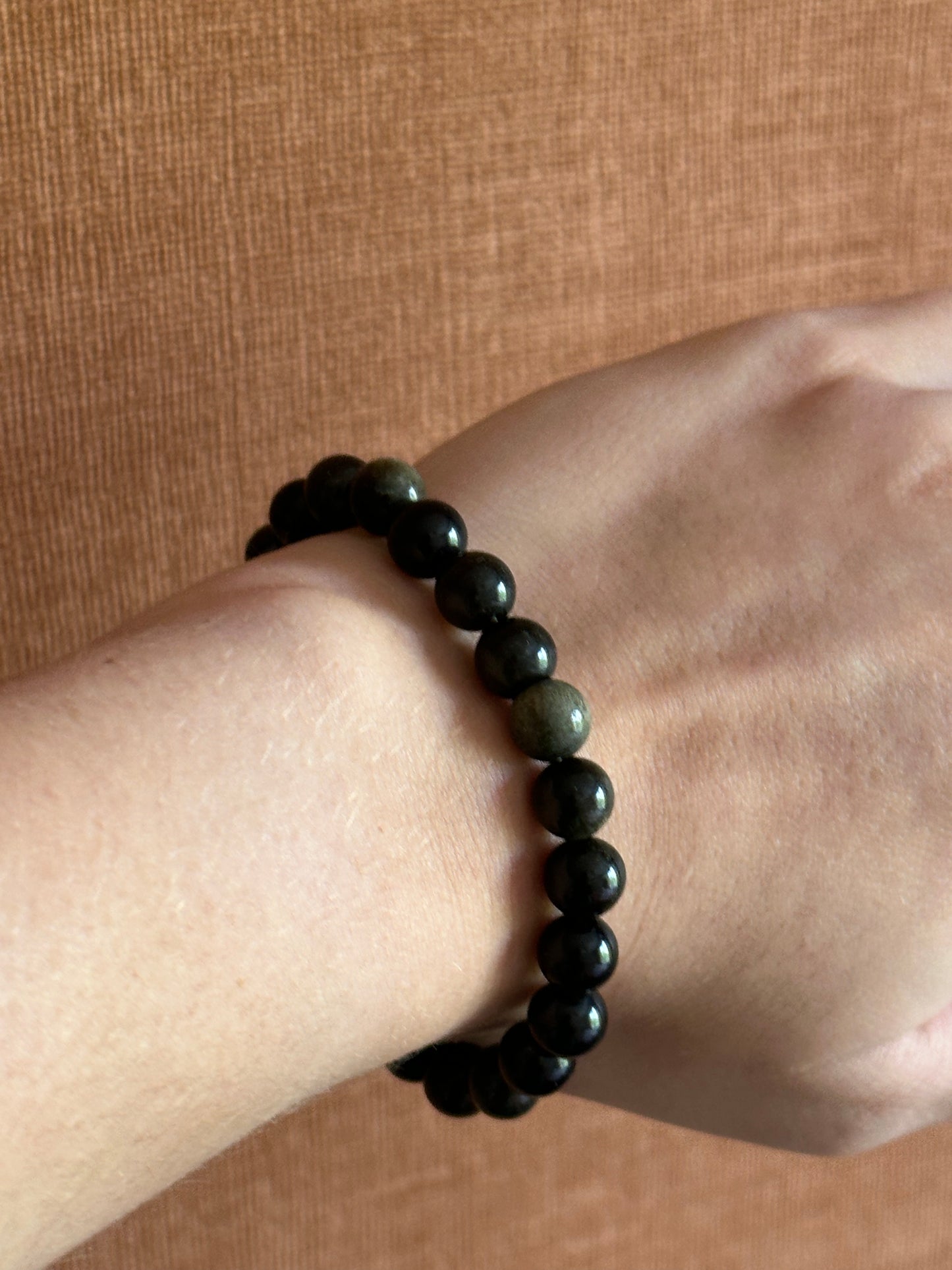 RaVa Home gouden obsidiaan armband