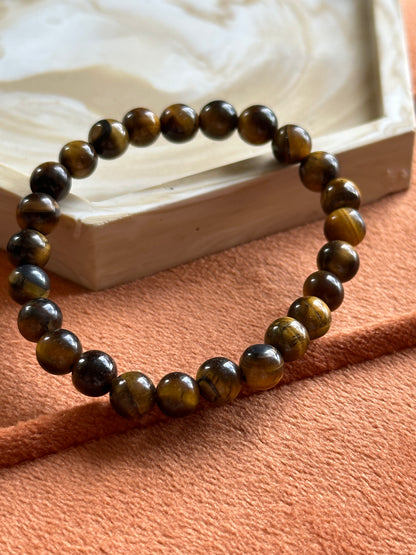 Armband Tijgeroog (Kindermaat)
