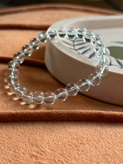 Armband Bergkristal (Kindermaat)