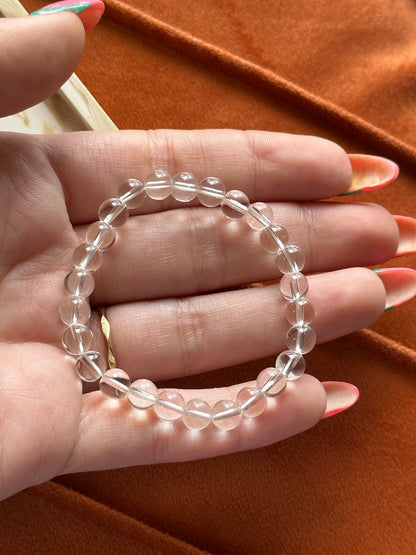 Armband Bergkristal (Kindermaat)