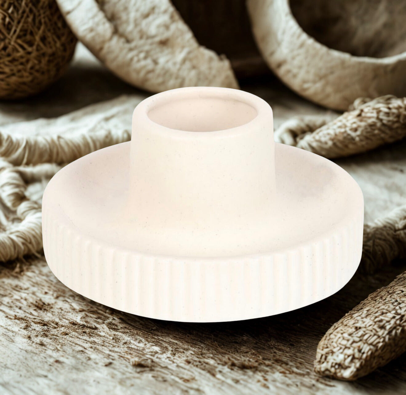 Ribbelige smudge schaal geschikt voor mindfulness en meditatie
